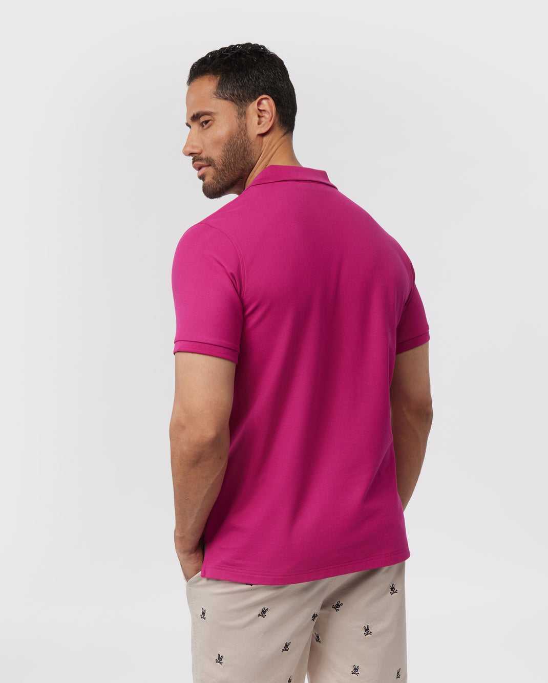 Polos Psycho Bunny Classic Polo Wild Berry Homme | TTZ-79407400